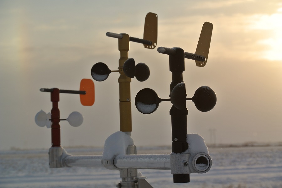 Compare 3-cup, Helical, and Ultrasonic Anemometers